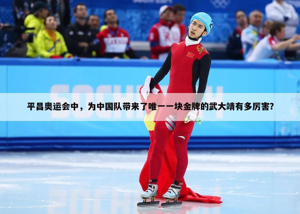 平昌奥运会中，为中国队带来了唯一一块金牌的武大靖有多厉害？