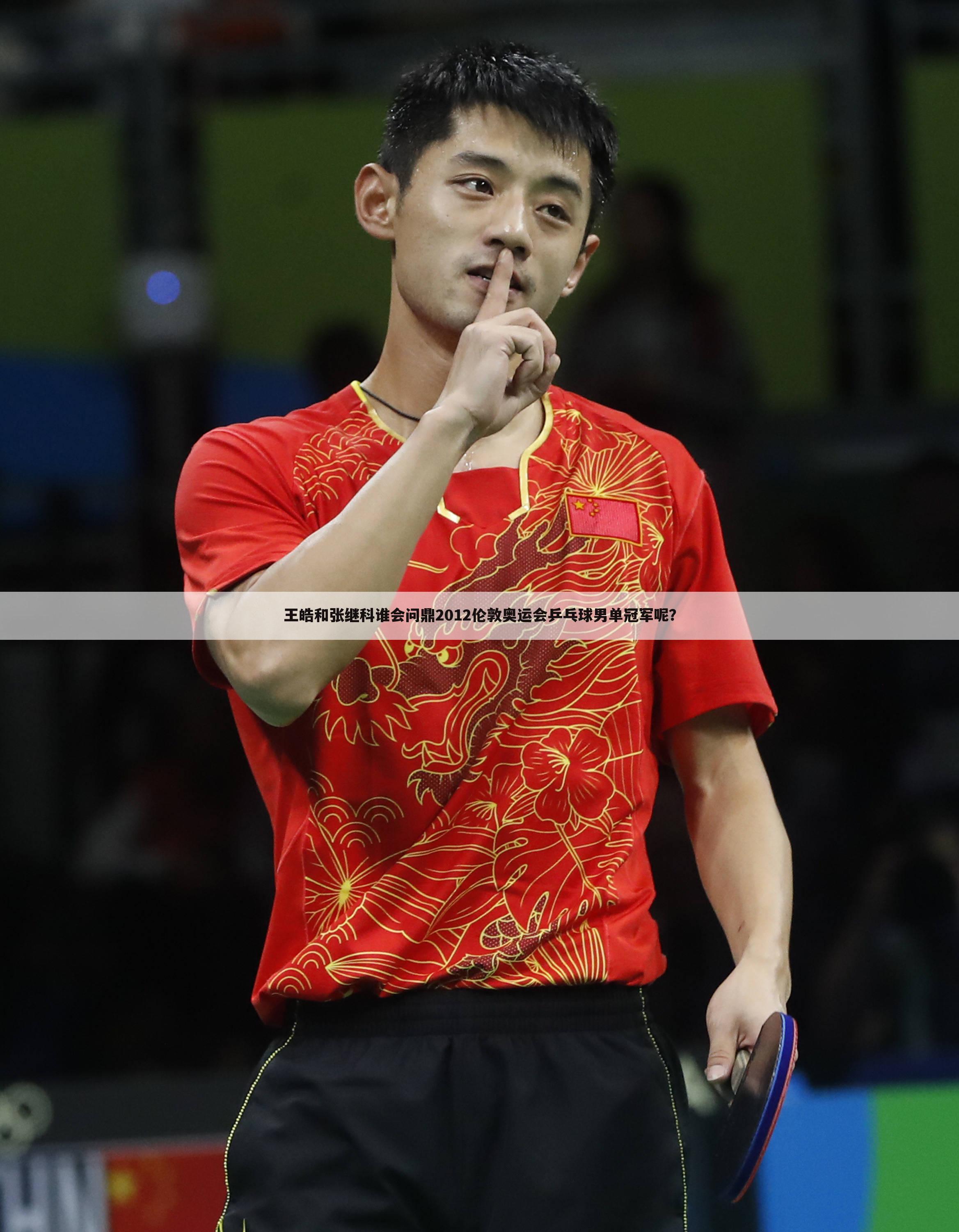 王皓和张继科谁会问鼎2012伦敦奥运会乒乓球男单冠军呢？