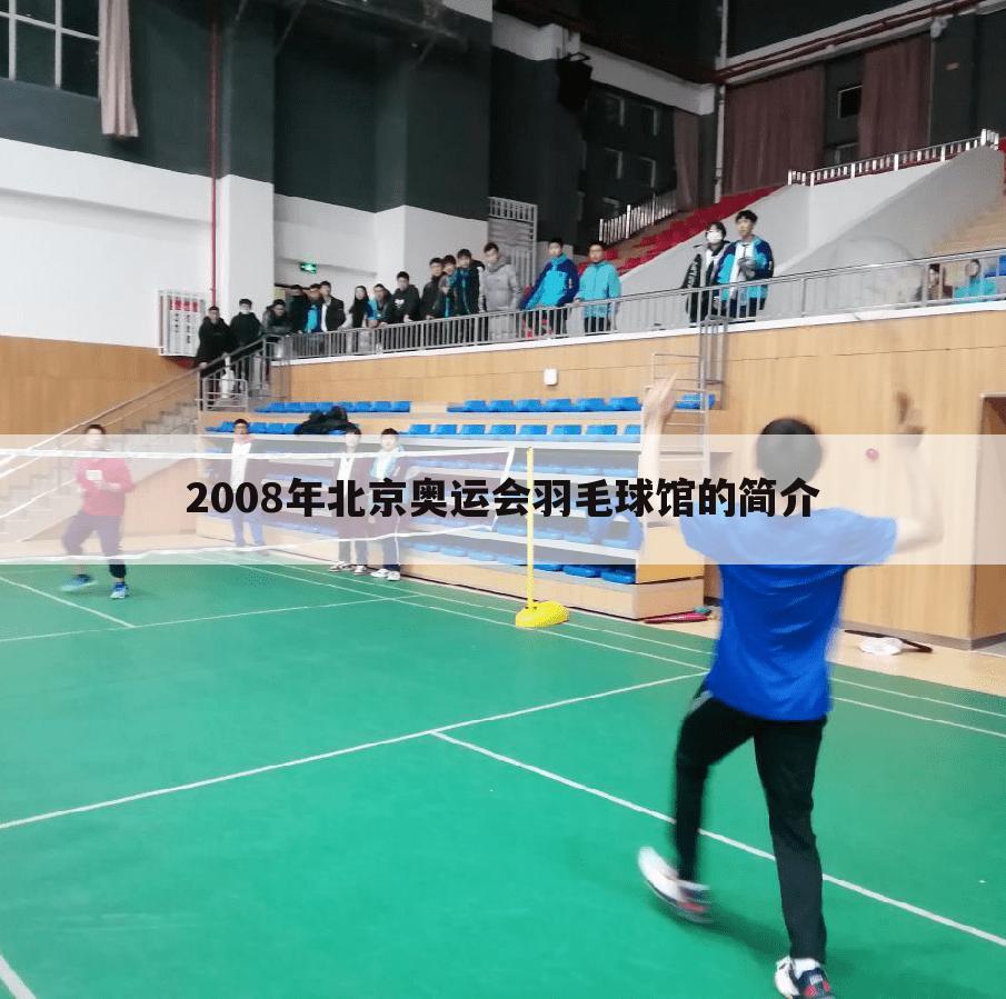 2008年北京奥运会羽毛球馆的简介